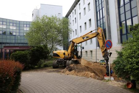 Bild Baubeginn am Krankenhaus Strausberg